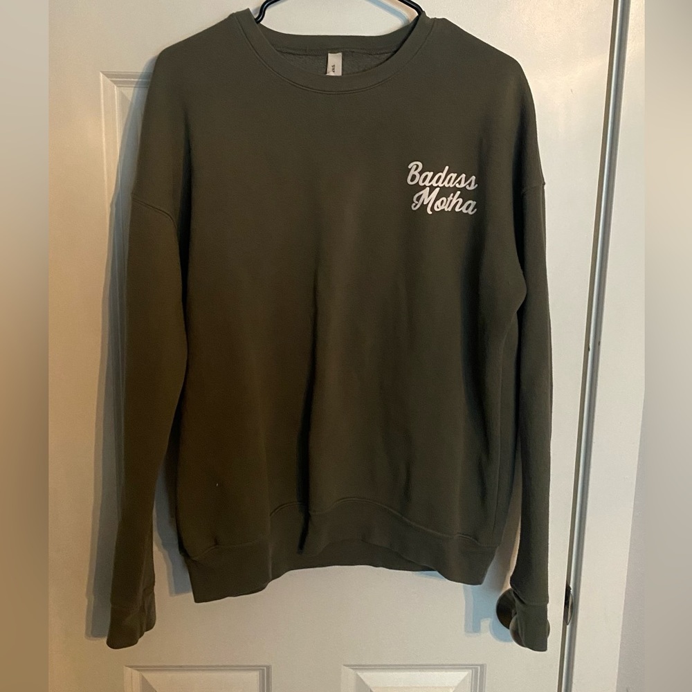 Her Little Wolves Bad Ass Motha Crewneck